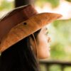 Leather Cowboy Hat