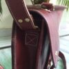 Tan leather office bag