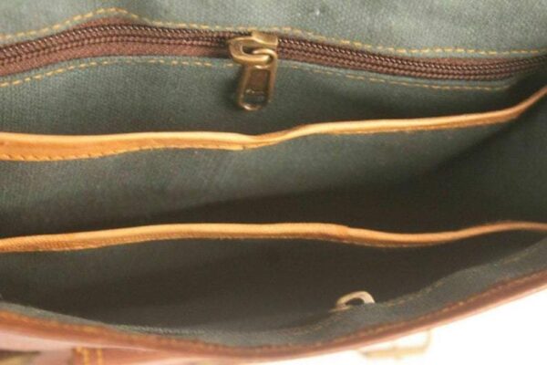 Leather sling bag