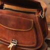 Leather sling bag