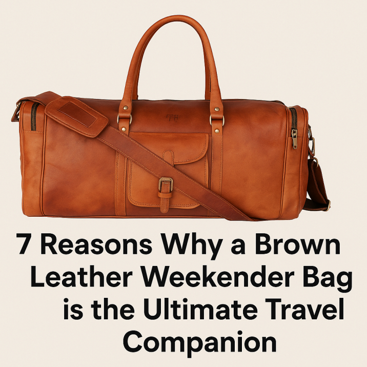 7 Reasons Why a Brown Leather Weekender Bag is the Ultimate Travel Companion